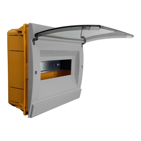 Unterputz Verteilerkasten IP40 8/10 Module grau M-L 970.08