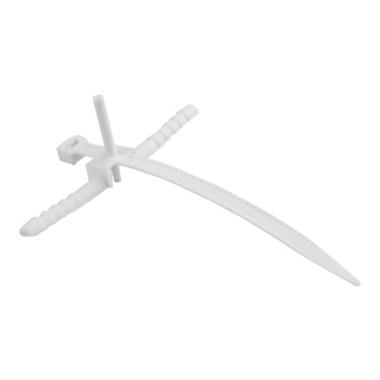 50 Stk Schnellmontage Kabelbinde mit Montagestift Ø6 Binde USMPK 6 E-P 21.1