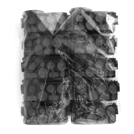 F-tronic Unterputzdose Elektronikdose 1 Stück Schalterdose mit Membran für IT Gerätedose luftdicht schwarz VDE 7320009