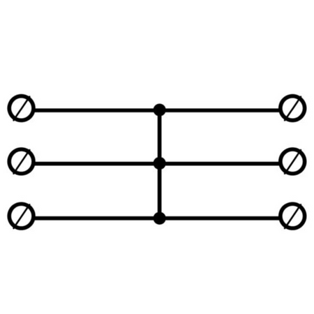 Hauptleitungsklemme Anschlussklemme ETB 50/1x3 Al/Cu Universalklemme elektroinstallation 6 Löcher  Elektro Becov