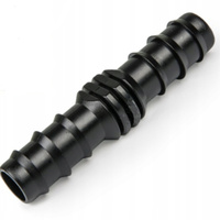 Steckverbinder 12mm Tropfrohr Schlauchverbinder gerade Tropfschlauch Perlschlauch Bradas DSWA01-12L