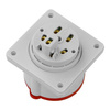 CEE Mennekes 16A 5p 400V IP44 Einbausteckdose gerade Typ Anbausteckdose 1385