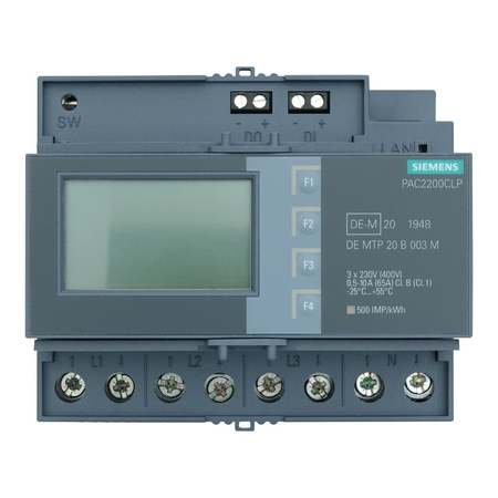 Siemens SENTRON PAC2200CLP Messgeräte Energiemonitoring 7KM2200-2EA40-1JB1