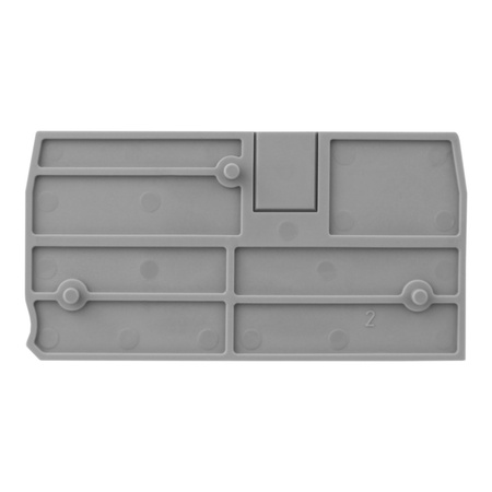 Endplatte für Reihenklemme DS4 DGN D-DS4-01P-11-00A(H)