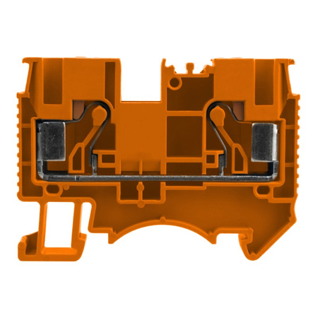 Reihenklemme 6mm2 Durchgangsklemme Orange UL DS6-01P-15-00A(H)