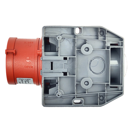 CEE Wandstecker mit Phasenwender Aufputz 5P 32A 400V IP44 3107-352-1600