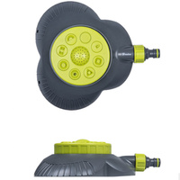 8-Funktionen Kreisregner 45m² Regner Rasensprenger Sprinkler LIME LINE BRADAS LE-6202