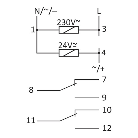 Zeitrelais Multifunktionsrelais Heizung Signalisierung Time Relay Relais F&F PCU-510 DUO