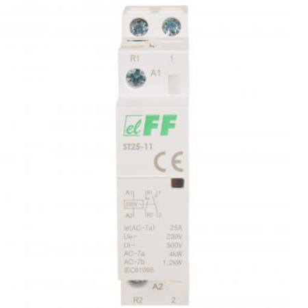 Modular Leistungsschütz Schütz 25A 230V AC für F&F-Schiene ST25-11