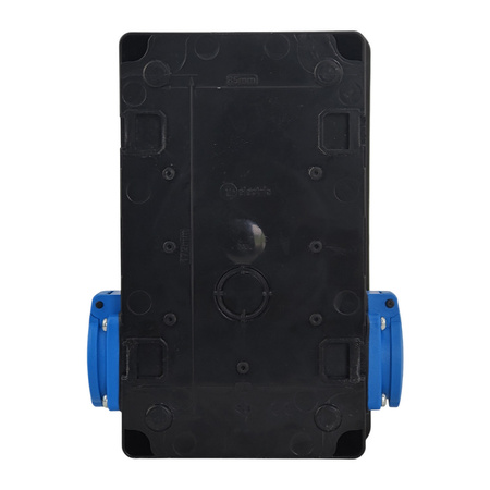 Wandverteiler XS-S 16A 2x230V IP44 Stromverteiler Komplett Verdrahtet Doktorvolt DV-2144-F