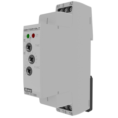 Zeitrelais Multifunktionsrelais 12-240V AC DC ELKO CRM-161