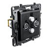 Steckdose TV-R-SAT-SAT schwarz 1,5 dB Niloe Step 863582