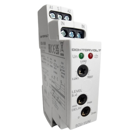 ELKO Dämmerungsschalter SOU-1 analog mit Sensor SKS-100 SOU-1/UNI + FOTOSENS