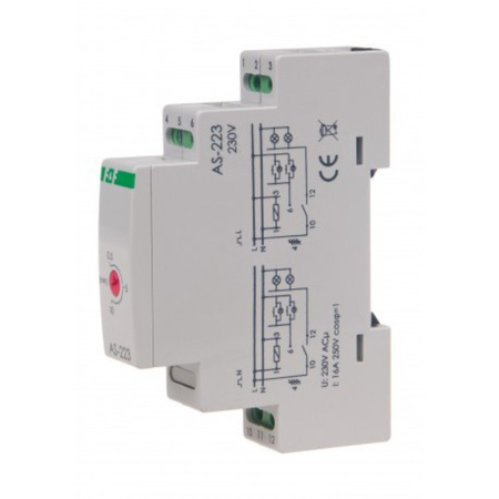 Treppenhausautomat mit Antiblockierfunktion 1x Modul F&F AS-223