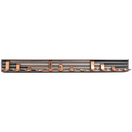 Phasenschiene 4P Gabel 12-polig 16mm2 PS/G Schiene Sammelschiene 125A DV-2831-PSG