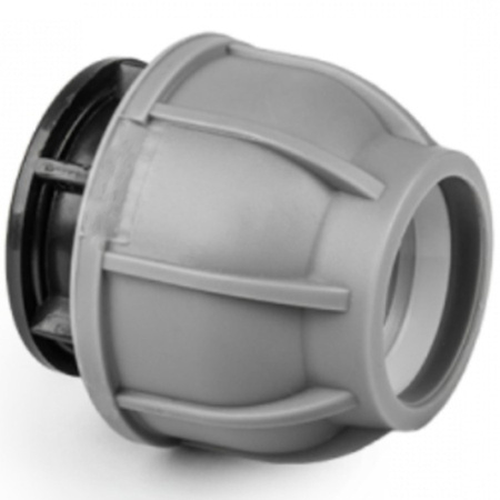 Endkappe für PE Rohre Verschraubung 40mm PN10 BRADAS DSRA10Z40