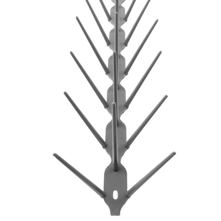 Vogelschreck Kunststoff Spikes Vogelabwehr graue Taubenabwehr Balkon DV-KOLCE-SZ