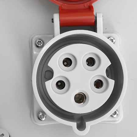 Stromverteiler eXT 32A 16A 12x230V Baustromverteiler Doktorvolt DV-2308-D