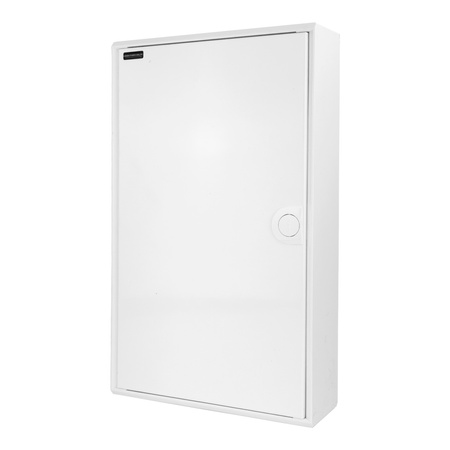 Sicherungskasten Aufputz Verteilerkasten 3-reihig 36 Module 14xMCB 2xRCCB VDE verdrahtet Verteilerschrank mit Sicherungen 515x305x96,5mm Hager Hohlwand Verteiler Abzweigklemmen Doktorvolt  DV-6333-NT