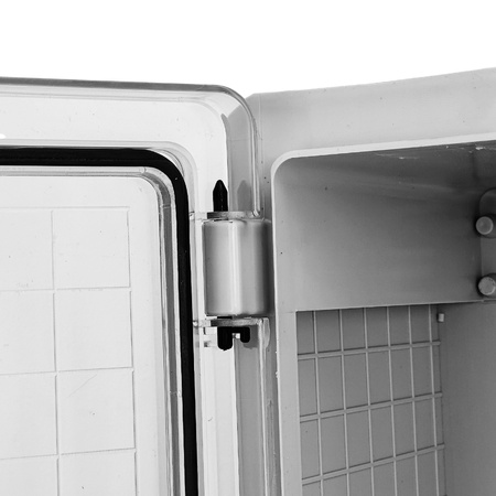 Leergehäuse mit transparenter Tür 400x600x200mm Schaltschrank Aufputz Verteilerschrank IP65 IK10 TP Electric 3310-560-0100