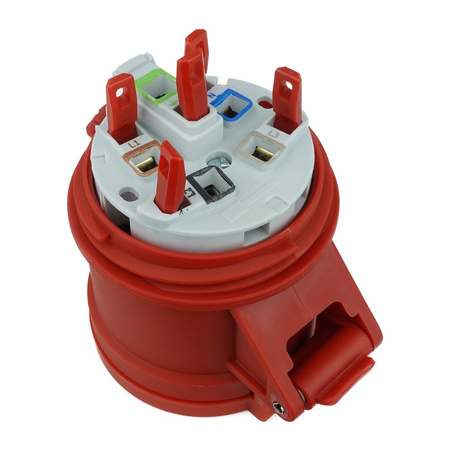 CEE Steckdose Kupplung MULTI-GRIP ECR 5P 16A 400V IP44 BALS BL 3136