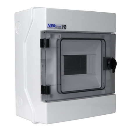 Feuchtraumvert​eiler Verteilerkasten Kleinverteiler 1000V RH-6 AP IP65 6 Module Aufputz Sicherungskasten VDE E-P 36.6