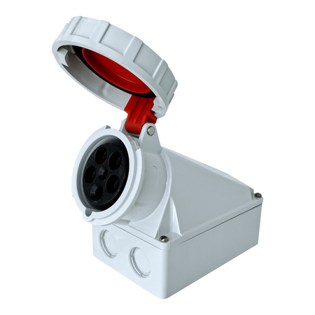 Wandsteckdose Aufputz Steckdose 63A/5P 400V IP67 Bals BL 11387