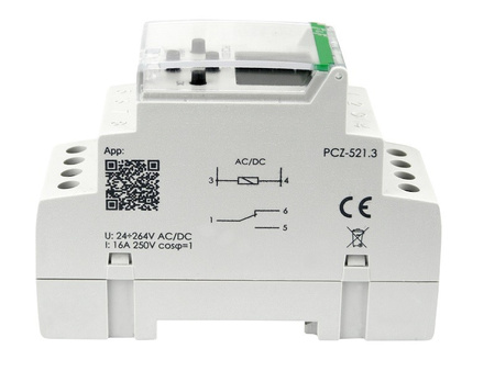 Programmierbare NFC Wochenzeitschaltuhr Digital Zeitschaltuhr ON-OFF PCZ-521.3 F&F PCZ-521.3 NFC