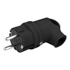 Gummistecker mit Griff 16A 230V Stecker schwarz 3101-302-0300