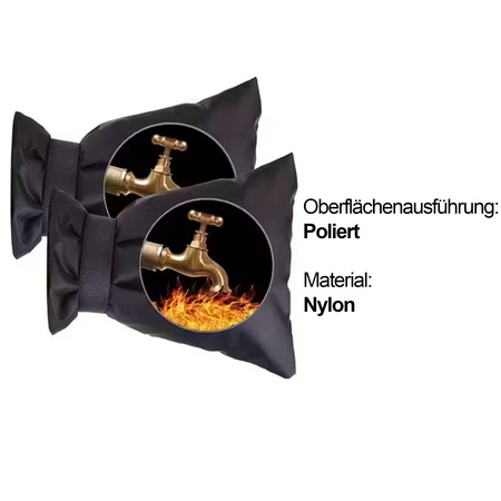 Wasserhahn Abdeckung Frostschutz Aus Schaumstoff Wasserhahn-Schutzhülle Doktorvolt DV-6739