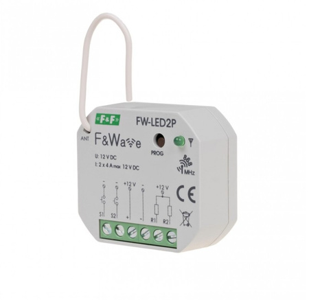 Steuerung 2-kanalig FW-LED2P Funksteuerung F&Wave F&F 9319