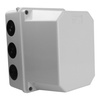 Abzweigkasten 150x110x135 10 Dichtmembranen IP65 Aufputz Abzweigdose Verbindungsdose Industriegehäuse IP66 M-L 008.PG.CA.G