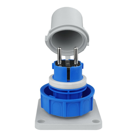 Hermetischer Anbaustecker Schuko 230V IP68 3101-400-0900