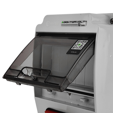 Wandverteiler XS 16A 2x230V IP44 Stromverteiler Komplett Verdrahtet Doktorvolt DV-5121-F