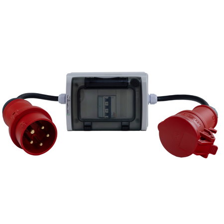 Sicherheitsübergangsadapter 1m 32A/5 auf 16A/5P C16A DV-2106-AZ-32/16A