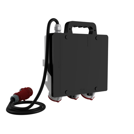 Stromverteiler 32A 2x16A 4x230V TR-S SKH mit Kabel Doktorvolt DV-4753-D