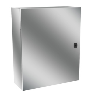 Doktorvolt Verteilerkasten Aufputz Sicherungskasten aus Edelstahl StBox- 6.5.2 StBox 6.5.2