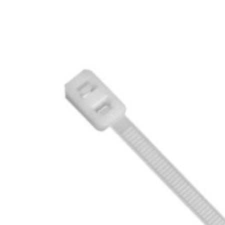 100 Stk. Kabelbinder mit Doppelkopf weiß/schwarz verschiedene Größen Wahl 7281 7298 7267 BMDN2048