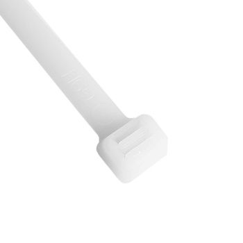 100 Stk. Kabelbinder Kabelhalter 533 x 7,6 mm weiß ITA076533W