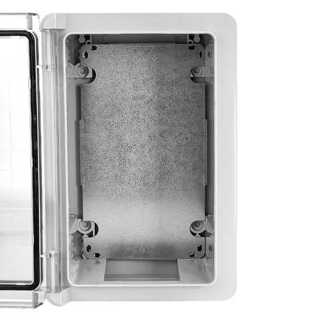 Leergehäuse mit transparenter Tür 200x300x130mm Schaltschrank Aufputz Verteilerschrank IP65 IK10 TP Electric 3310-500-0100