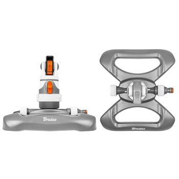 4-Funktionen Rasensprenger 350m² Kreisregner WHITE LINE BRADAS WL-Z11