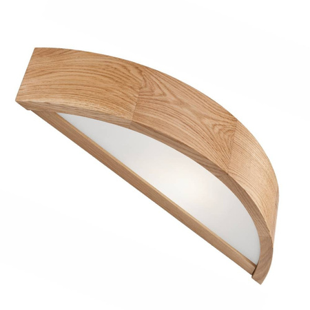 LED Wandleuchte Lampe Eiche 1-flammig 40,5/11,5 cm E27 LD-PD-6.4 DAB