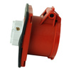 CEE Einbausteckdose gerade 400V 16A 4P 75x75 mm 3122-322-1675