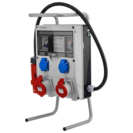 Stromverteiler ECO-S/FI 32A 16A 2x230V franz/belg System SKHU Kabel Doktorvolt® DV-0410-F