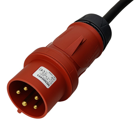 Stromverteiler eXT-S/FI 32A 16A 4x230V MID Stromzähler und Kabel Doktorvolt DV-2339-D