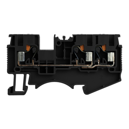 Reihenklemme 2.5mm2 3 Leiter Durchgangsklemme 1P Schwarz UL DS2.5-TW-01P-13-00A(