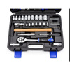 Werkzeugkoffer gefüllt 66-teilig tägliche Handwerkzeuge für Haushalt, Garage G10105