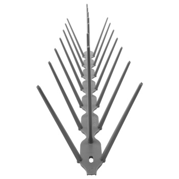 Vogelschreck Kunststoff Spikes Vogelabwehr graue Taubenabwehr Balkon DV-KOLCE-SZ