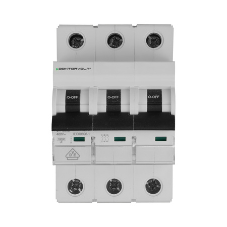 Leitungsschutzschalter MCB 10kA 3P 16A VDE C16A LS-Schalter Doktorvolt DV-3882