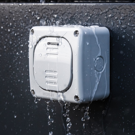 Wandschalter Aufputz Hermetisch IP66 Scame 137.5011